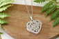 925 Silver Heart Shaped Locket and Chain